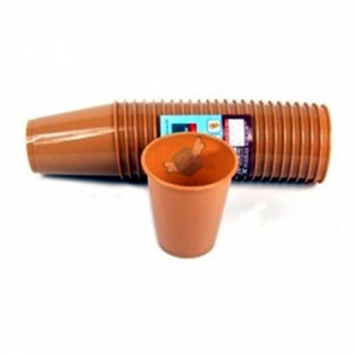 이라이프 자판기컵(커피색25EA)