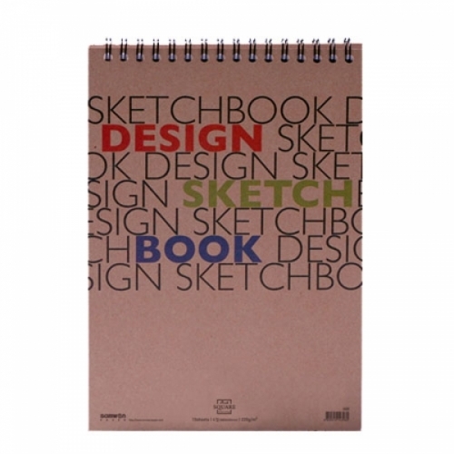 삼원)아트스퀘어 디자인스케치북 4절(15매 세로형) 스케치 크로키북