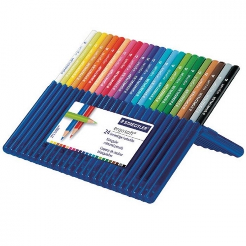에고 소프트 색연필(24색 STAEDTLER)