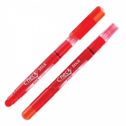 동아)체크스틱 색연필(빨강)-다스(12개입)