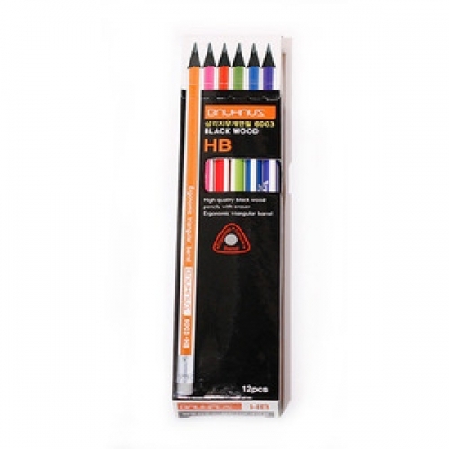 삼각연필(6003-HB) 사무용품 문구 학용잡화 학용품 연필