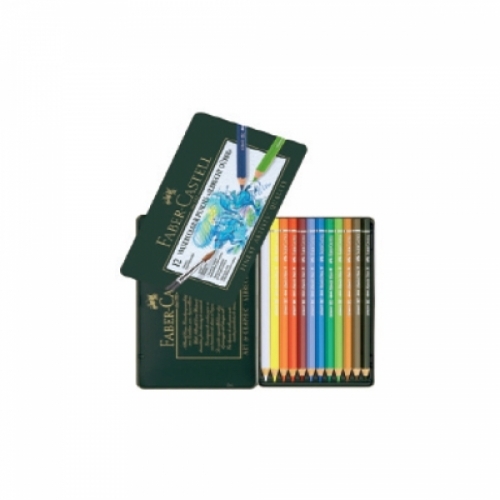 파버카스텔)전문 수채색연필(12색 틴케이스 117512) 색연필
