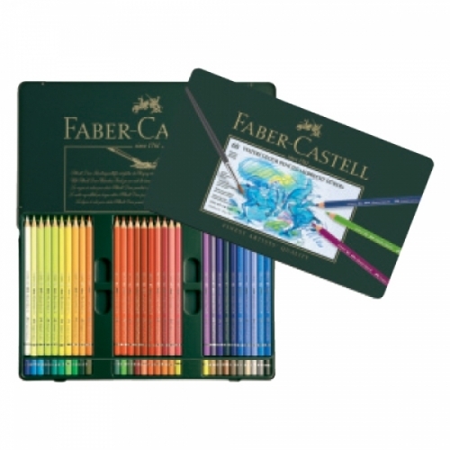 파버카스텔)전문 수채색연필(60색 틴케이스 117560) 색연필