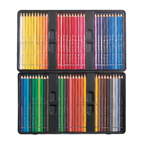파버카스텔)전문 수채색연필(72색 틴케이스 117571) 색연필