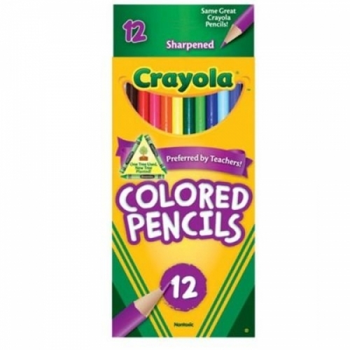 크레욜라 수채색연필 12색