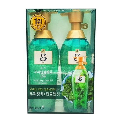 잇썸몰,려 청아 두피딥클렌징 샴푸 기획세트