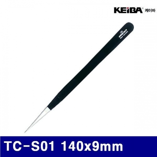 케이바 429-0009 세라믹핀셋- S형 TC-S01 140x9mm (1EA)