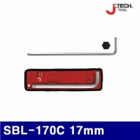 제이테크 369-0211 크롬 볼렌치낱개 SBL-170C 17mm 63mm (1EA)