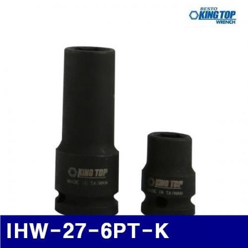 킹탑 372-1725 3/4DR 임팩소켓렌치 IHW-27-6PT-K (1EA)