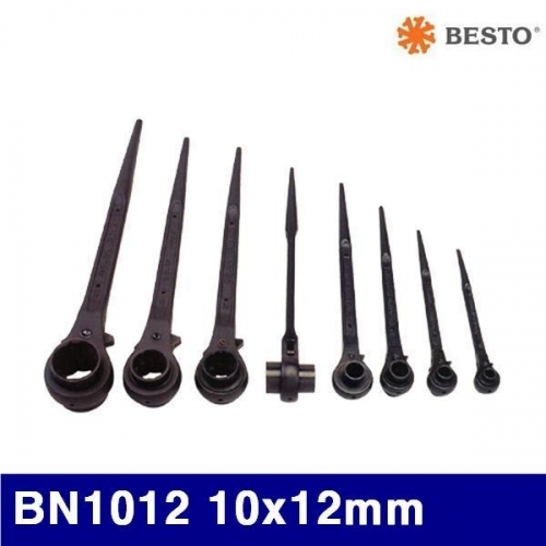베스토 366-0100 라쳇렌치 BN1012 10x12mm (1EA)