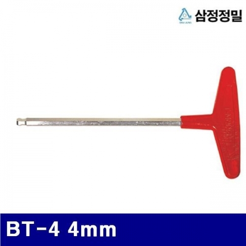 삼정정밀 1051409 T-볼렌치 BT-4 4mm 183mm (1EA)