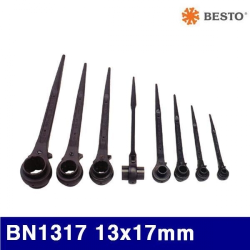 베스토 366-0104 라쳇렌치 BN1317 13x17mm 265 (1EA)