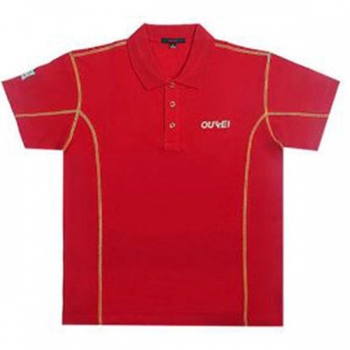 유니폼 상의 빨강단추(OK31086) 스포츠용품 티셔츠