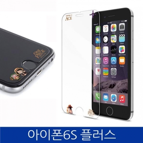 아이폰6S플러스. 원피스 액정보호 9H 강화유리 iPhone6S PLUS case