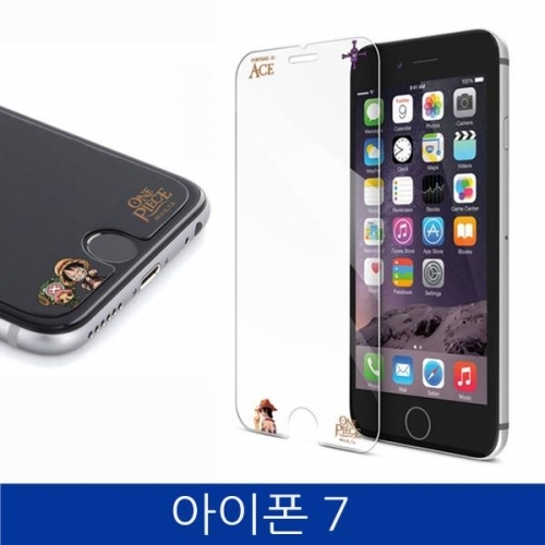 아이폰7. 원피스 액정보호 9H 강화유리 iPhone7 case
