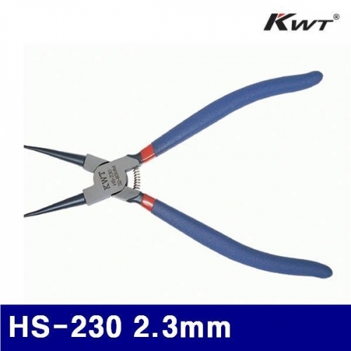 KWT 2251103 스냅링 플라이어-내경ㅡ자(오무림) HS-230 2.3mm (1EA)