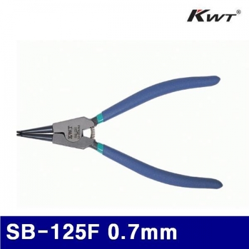 KWT 2251112 스냅링 플라이어-외경ㄱ자(벌림) SB-125F 0.7mm (1EA)