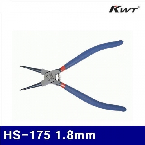 KWT 2251097 스냅링 플라이어-내경ㅡ자(오무림) HS-175 1.8mm (1EA)