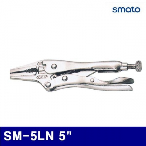 스마토 1010208 롱노우즈 그립플라이어 SM-5LN 5Inch 0-17.5 (1EA)