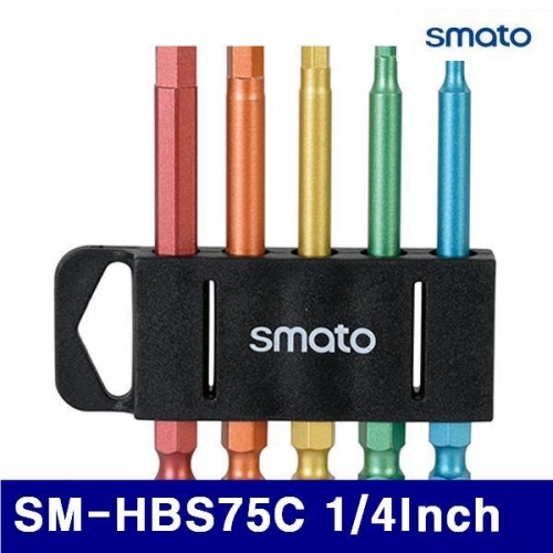 스마토 1211843 육각비트세트 SM-HBS75C 1/4Inch (1SET)