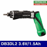 HITACHI 624-0801 충전스크류드라이버 DB3DL2 3.6V/1.5Ah (1EA)