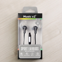 스포츠 무통증 이어폰(110cm) 이어폰 스마트폰이어폰 아이폰이어폰 커널형이어폰 칼국수이어셋 이어셋 헤드