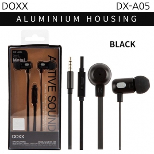 DOXX DX-A06 메탈 이어폰 마이크기능 통화가능