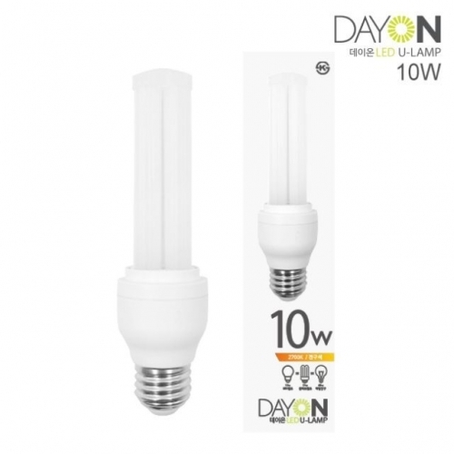 CJ/ DAYON LED U-LAMP 10W 전구색 (2700K)