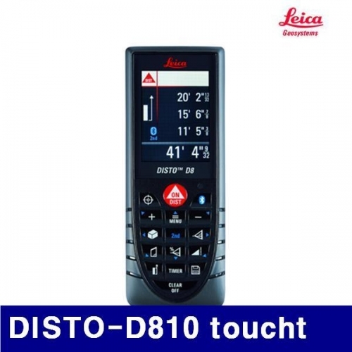 라이카 381-0016 레이저거리측정기 DISTO-D810 toucht 0.05-200m ±1mm (1EA)