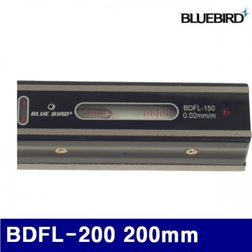 블루버드 4001821 정밀평형수준기 BDFL-200 200mm 46x46mm (1EA)