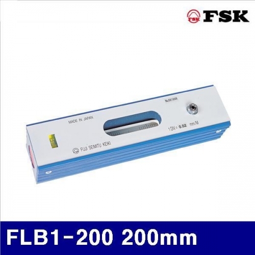 FSK 4230131 정밀평형수준기 FLB1-200 200mm 42x43mm (1EA)