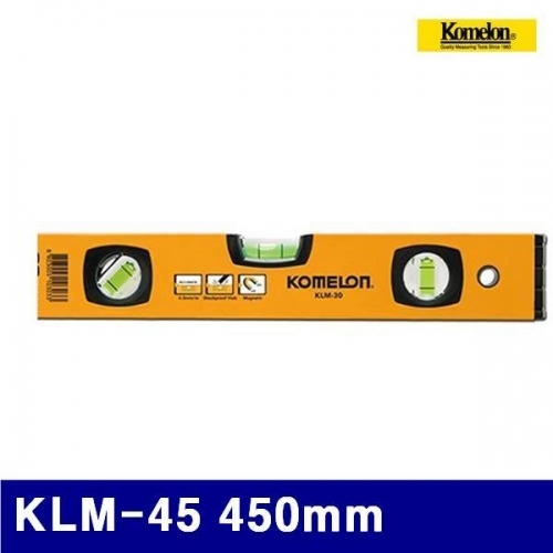 코메론 4091772 알루미늄 자석수평 KLM-45 450mm (1EA)