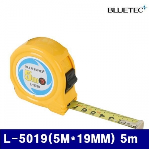 블루텍 4009498 줄자(자동) L-5019(5Mx19MM) 5m (1EA)