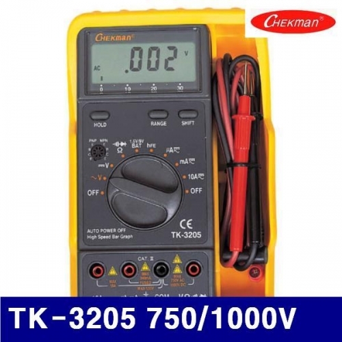 태광전자 4150242 디지털 테스터기 TK-3205 750/1000V (1EA)