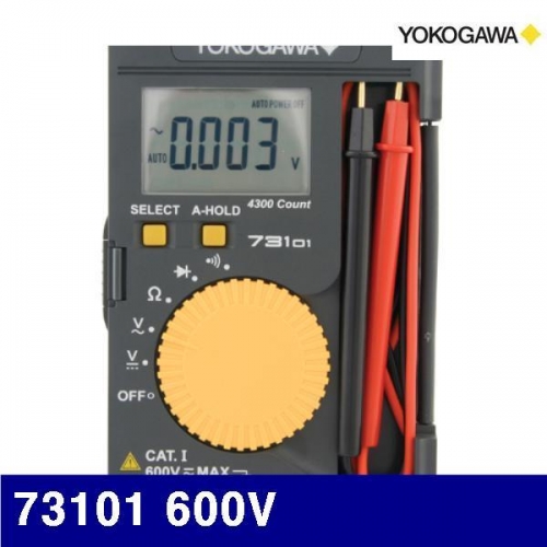 요코가와 4161497 디지털 포켓테스터기 73101 600V (1EA)