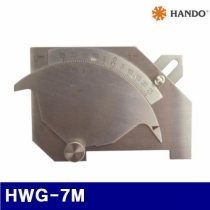 한도 124-0012 용접게이지0-60(일산) HWG-7M 0-50mm/눈금50x60mm (1EA)
