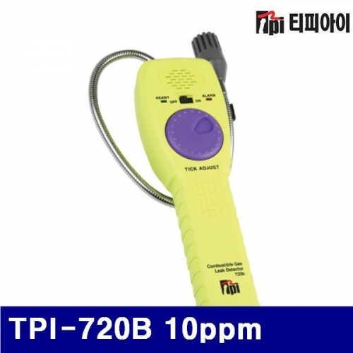 TPI 4350055 가연성 가스누설탐지기 TPI-720B 10ppm 77x240x47mm (1EA)