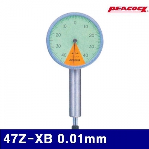 피코크 106-0252 다이얼 게이지일회전식형XB-1x 47Z-XB 0.01mm (1EA)