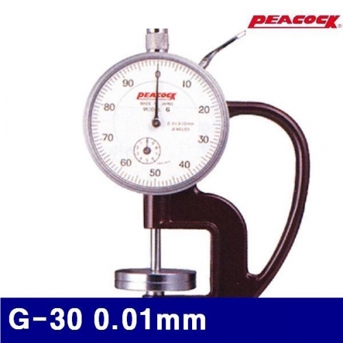 피코크 110-0306 다이얼 치크니스게이지x G-30 0.01mm (1EA)