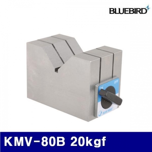 블루버드 4002228 마그네틱V블럭 KMV-80B 20kgf (1EA)