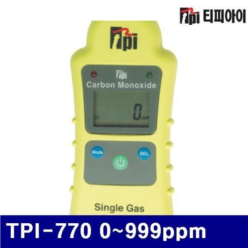 TPI 4350064 일산화탄소(CO) 가스누설탐지기 TPI-770 0-999ppm (1EA)