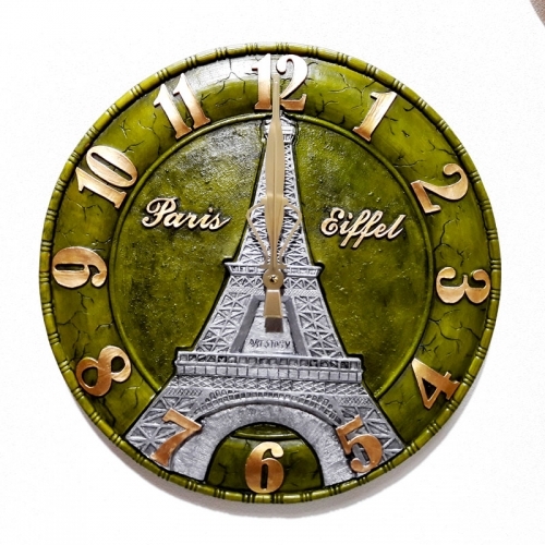 에펠탑벽시계(그린)