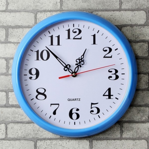 컬러 베이직 원형 벽시계(30cm) 벽시계 벽걸이시계 인테리어시계