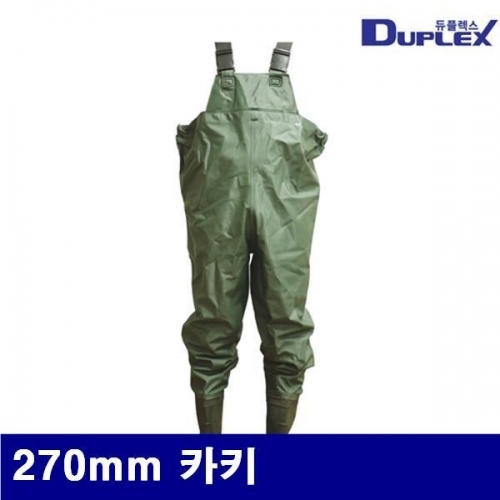 듀플렉스 8883719 일반형 체스터장화 270mm 카키 (1EA)