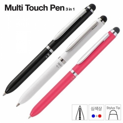 온라인)Multi Touch Pen 3 in 1(31034_핑크)