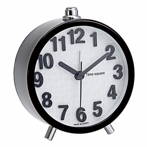 타임스퀘어)블랙모던탁상시계 시계 초시계