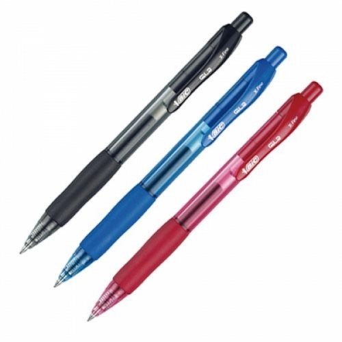 BIC)GL2 겔펜(0.5mm-적) M503376