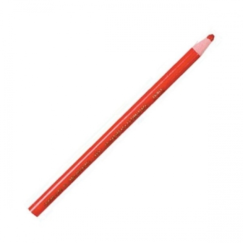 필기구 샤프 연필 색연필색연필  보성화학  유리용  적색  174mm