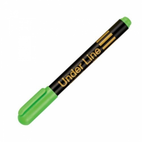 문화)언더라인 형광펜(녹색-12개입) M505404