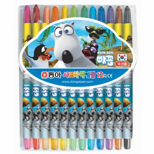 동아)샤프식색연필(12색 남) 색연필